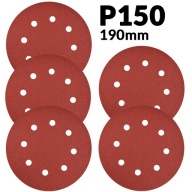 PAPIER BRÚSNY 190mm P150 5 ks MP-0020 0015 0017