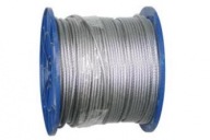4,0mm 4mm OCEĽOVÉ LANO, kábel 6x7 POZINKOVANÝ, 1 meter