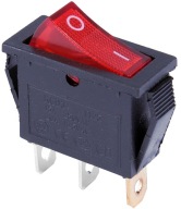 KCD3 Kolískový vypínač 15A 250V ON-OFF Podsvietenie