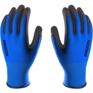 PETRAX Nylonové latexové pracovné rukavice, 1 pár, veľkosť 11