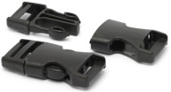 Plastové spony 10 ks 20mm ČIERNA