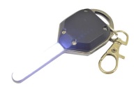 LED KRÚŽOK NA KĽÚČENKU NA BATERKU KĽÚČ AUTA Prívesok na kľúče