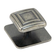 RETRO NÁBYTOK STARÝ STRIEBORNÝ GOMBÍK - GR047 AMIX