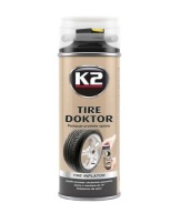 K2 TYRE DOKTOR SPREJ NA NÁHRADNÉ PNEUMATIKY 400ML