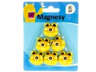 DEKORATÍVNE MAGNETY 6 KS MONSTER MG-1548