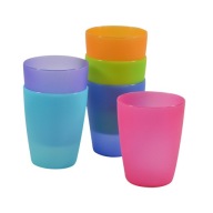 Poháre 300 ml 6 kusov mix farby Weekend Sagad
