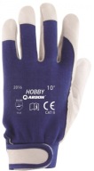 Pracovné rukavice kožené HOBBY Strong 1 pár veľkosť 10 XL