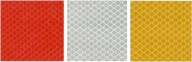 REFLEXNÉ SAMOLEPIACE Štvorcové NÁLEPY 5x5 cm