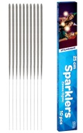 STUDENÉ SPARKERS 25CM-10KS SVADOBNÝ KARNEVAL-1506