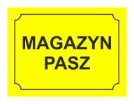 SKLAD KRMIVA! - VÝSTRAŽNÁ TABUĽKA