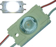 STUDENÁ BIELA ​​LED MODUL + ALU+ OVLÁDAČ 1,4W