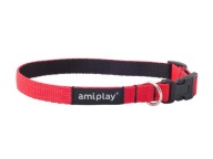 amiplay Twist L nastaviteľný golier červený