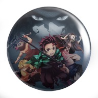 Demon Slayer anime manga odznaky, z ktorých si môžete vybrať