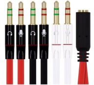 Adaptér na kábel slúchadiel Splitter Jack 3.5 KVALITA
