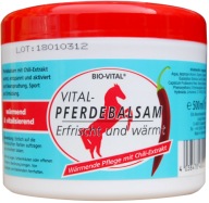 Bio Vital konská masť hrejivý balzam 500 ml