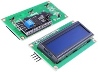 i2C + LCD displej 1602 BLUE HD44780 IIC