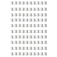 IKEA VARIERA nábytková čiapka BIELA ​​100 ks SET