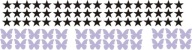 Nálepky na bicykel Butterflies Hearts Flowers Batman