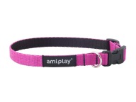amiplay Nastaviteľný golier Twist L Pink