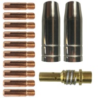 Sada dielov MB15 držiak 0,8 mm MIG Migomat MB 15