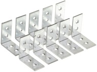 TESÁRSKY UHOLOVÝ KONEKTOR 40 x 40 x 20 mm 10 kusov INŠTALÁCIE UHLY