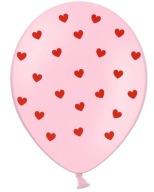 Romantický balónik so srdiečkami na Valentína