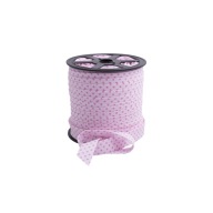 Bavlnená lemovka 1 meter / šírka 18 mm č. 173 Pink Star