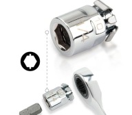 Držiak adaptéra 1/4 BIT bitov kľúč 10mm KING TONY 373202H