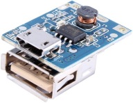 STEP UP 5V menič, Li-ion nabíjačka Powerbank