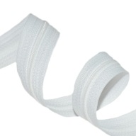 PÁSKA NA Zips, VYstužený zips 3MM /T3 BIELA ​​1M