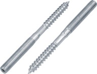 SKRUTOVÝ ČEP SKRUTKA M8x140 DVOJZÁVIT pre TORX 4ks