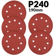 PAPIER BRÚSNY 190mm P240 5ks MP-0020 0015 0017