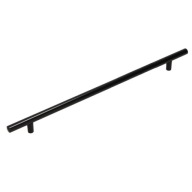 Zábradlie LOFT nábytková úchytka čierna L-356 mm