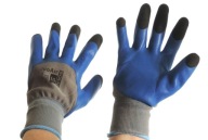 PENOVÉ LATEXOVÉ OCHRANNÉ PRACOVNÉ RUKAVICE veľ 10