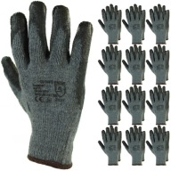 12 párov RUKAVICE Pracovné RUKAVICE veľkosť 10 RUKAVICE