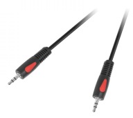 Kábel 2x malý Jack 3,5 stereo zástrčka 1,8 m Campari (1820)