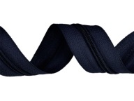 PÁSKA NA Zips Zips 3 MM ŠPIRÁLA + Zipsy námornícka modrá