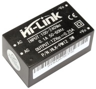 Napájací modul 12V 0,25A 3W AC DC 230V HLK-PM12