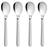 IKEA FORNUFT Sada 4 lyžíc z nehrdzavejúcej ocele.