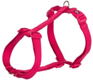 Prémiový postroj, XXS–XS: 20–32 cm/10 mm, fialová orchidea