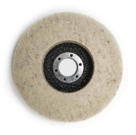 Leštiaci plsť na nerez pre 125mm brúsku na kov