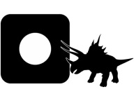 NÁLEPKA pod kontaktnú zásuvku SPÍNAČ DINOSAUR