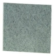 Plsťová podložka pod nábytok fi 100x100 šedá - 1 ks