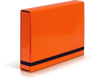 Vaupe zložka na dokumenty A4 BOX 50mm oranžová