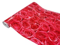 Dyha nábytková fólia PVC tapeta ROSES 45x50cm H74