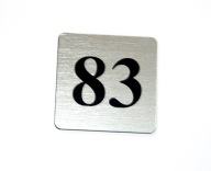 Číslo dverí 6 x 6 cm