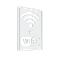 Bezplatné WiFi - Wi-Fi zadarmo - nálepka 10x15