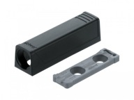 Adaptér rovný BLUM 956.1201 Tip-on 53mm čierny