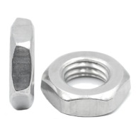 M8 Nízka nerezová matica Ľavý závit INOX 10 ks