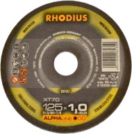 Rhodius Kovový rezací kotúč XT70 125x1,0 INOX